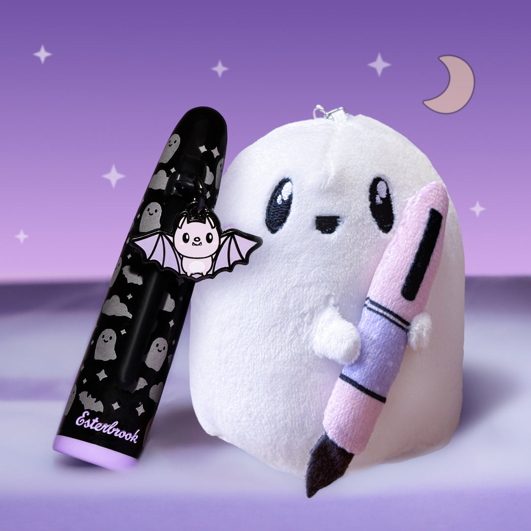 Esterbrook x Sweet Kawaii Design Estie Fountain Pen | Sweetly Haunted with Bat | Limited Edition