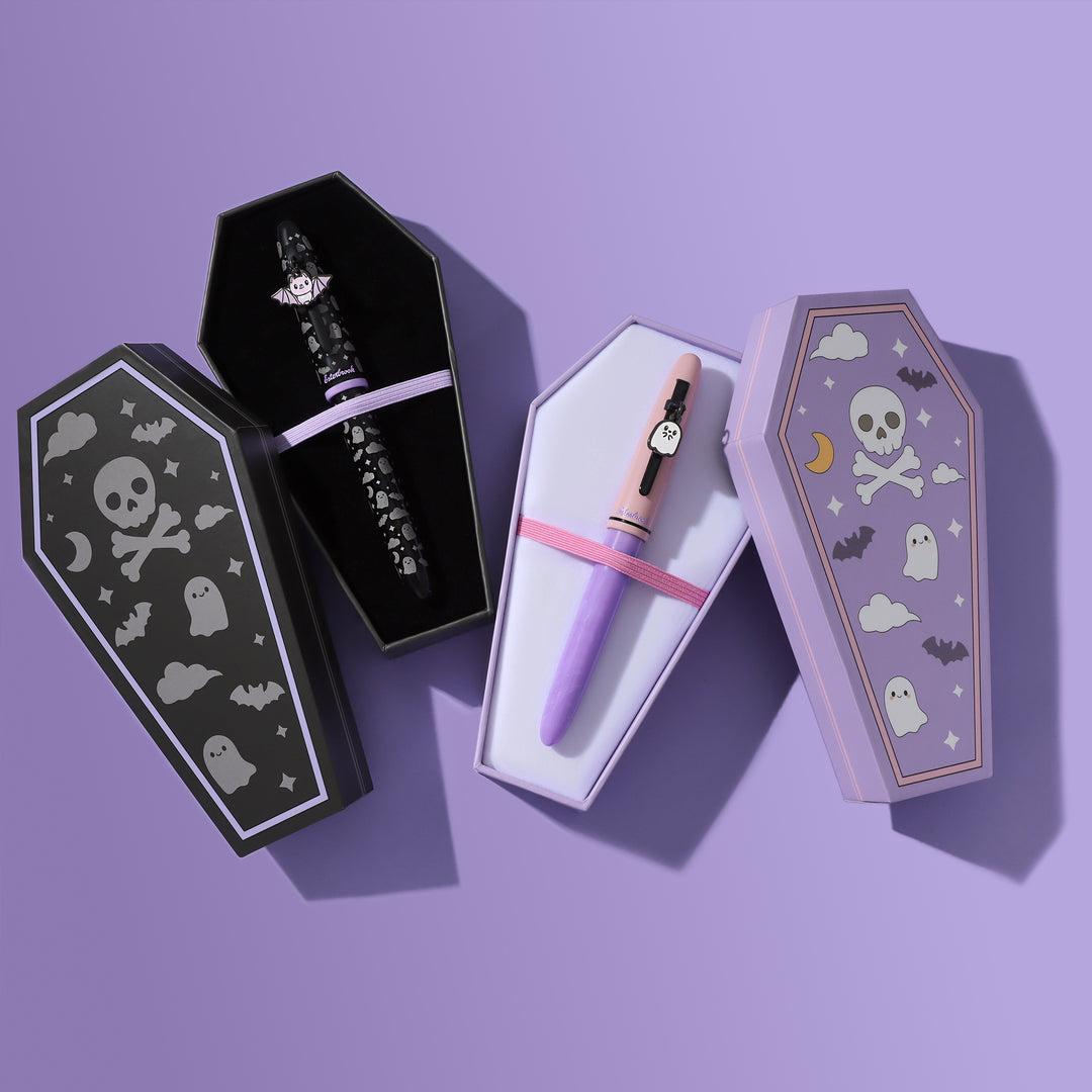 Esterbrook x Sweet Kawaii Design Estie Fountain Pen | Pastel Halloween with Ghost | Limited Edition