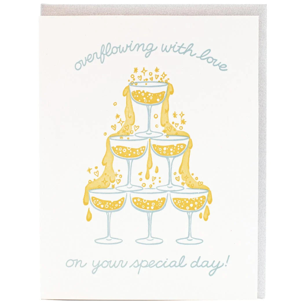 Champagne Tower | Greeting Card