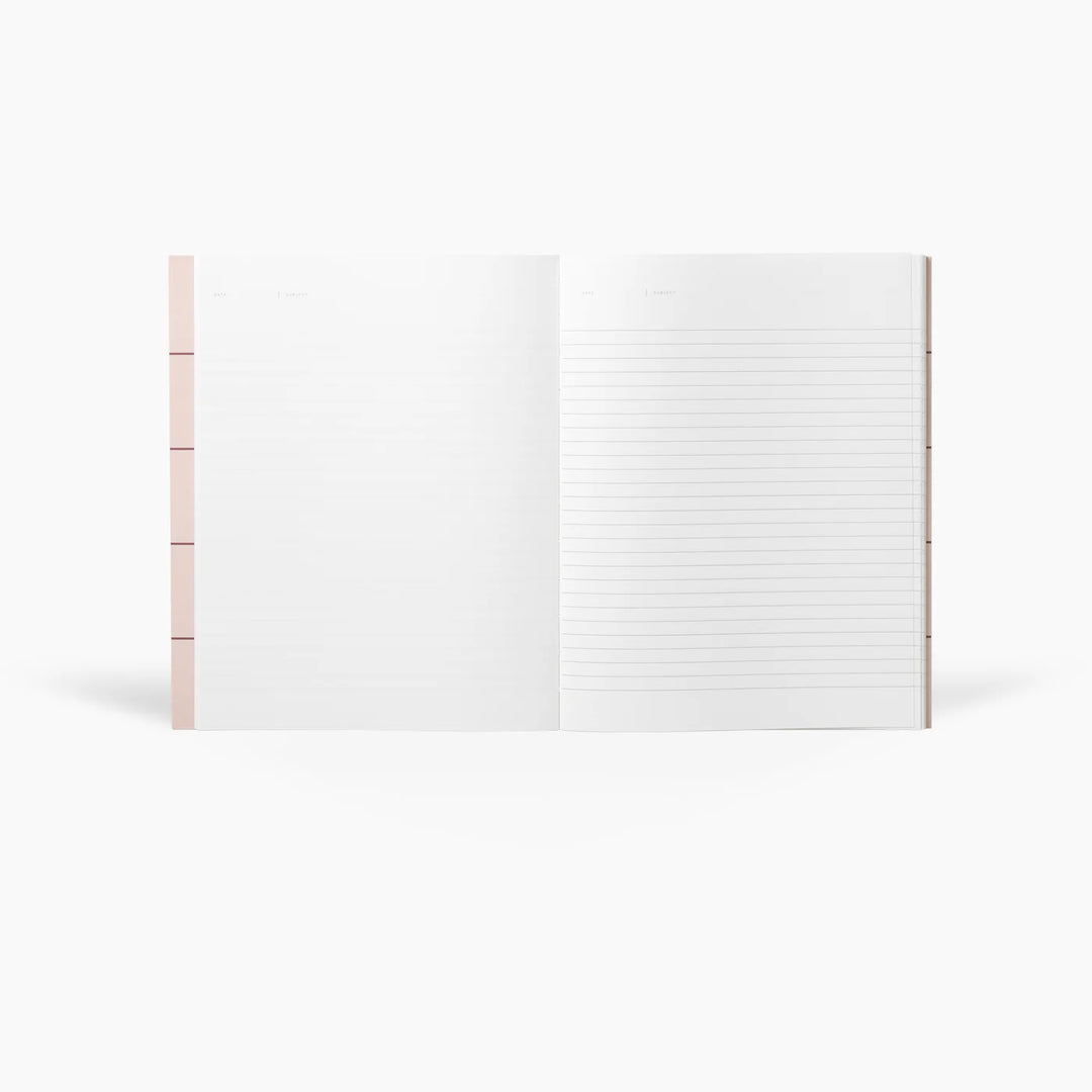 UMA Large Lined Notebook | Rose Pink
