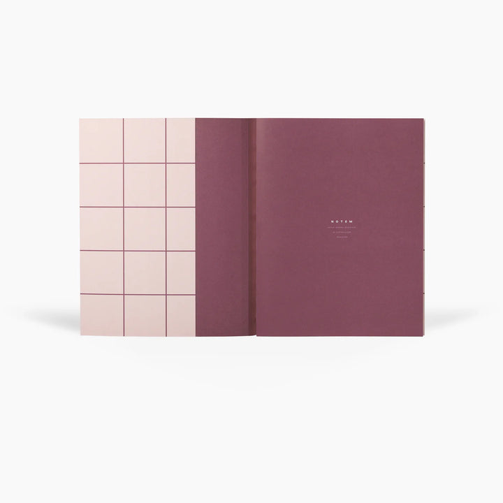 UMA Large Lined Notebook | Rose Pink