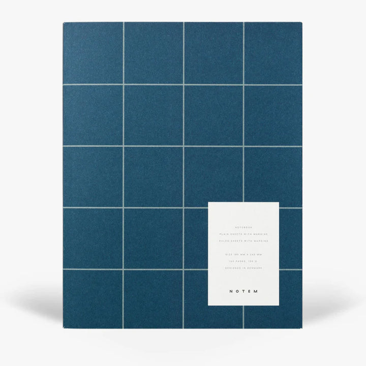 UMA Large Lined Notebook | Dark Blue