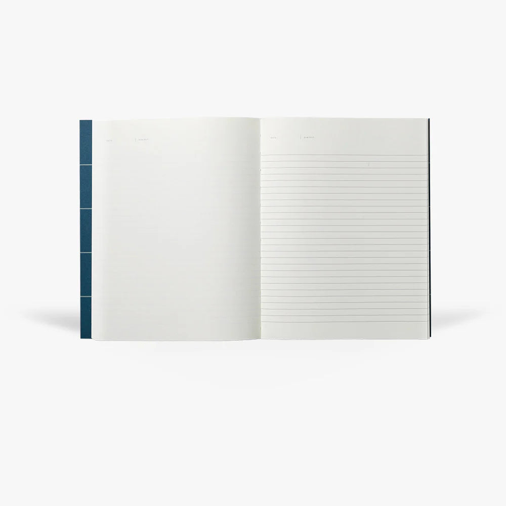 UMA Large Lined Notebook | Dark Blue