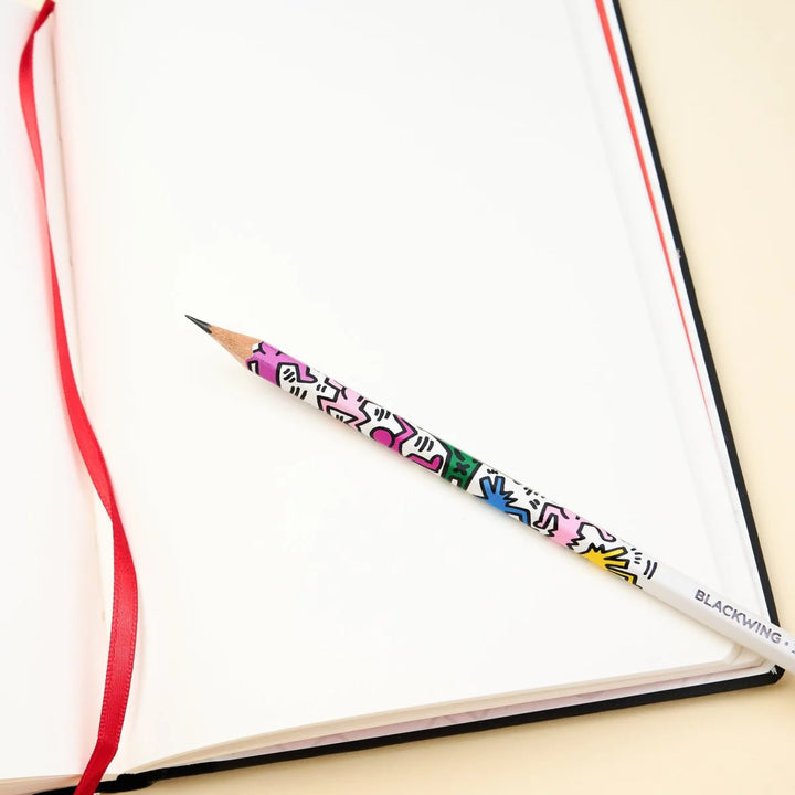 Keith Haring Slate Notebook |Tokyo Pop-Shop | Medium A5 Blank | Limited Edition