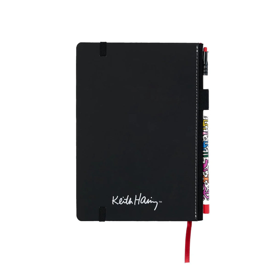 Keith Haring Slate Notebook |Tokyo Pop-Shop | Medium A5 Blank | Limited Edition