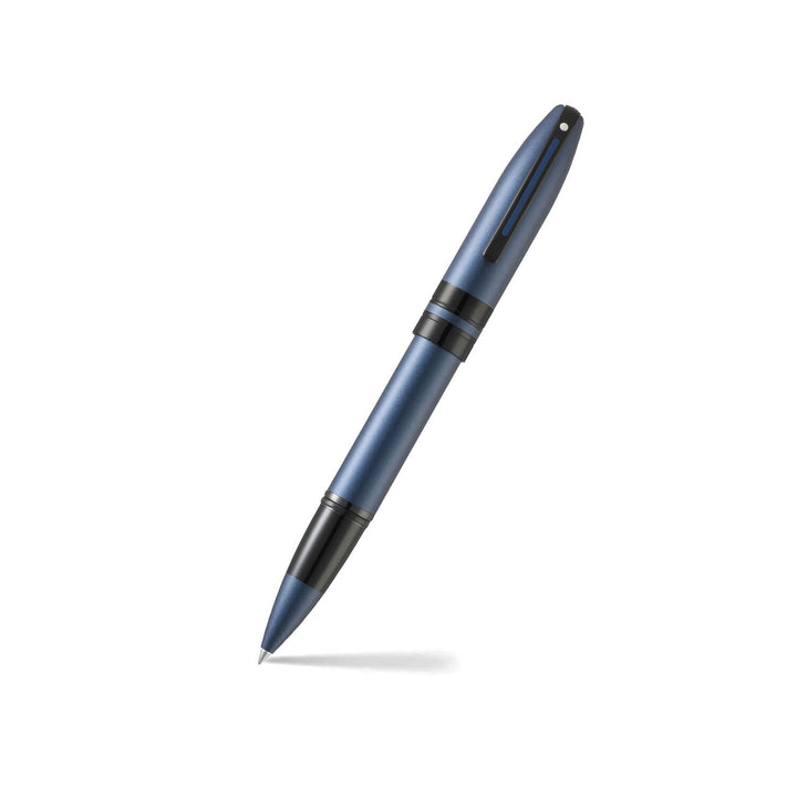 Sheaffer ICON 9110 Rollerball Pen | Metallic Blue with Gloss Black Trim