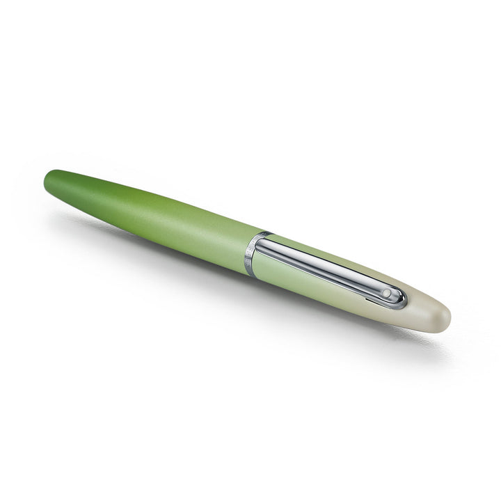 Sheaffer VFM 9431 Matcha Edition Fountain Pen | Green Ombre Gradient with Chrome Trim
