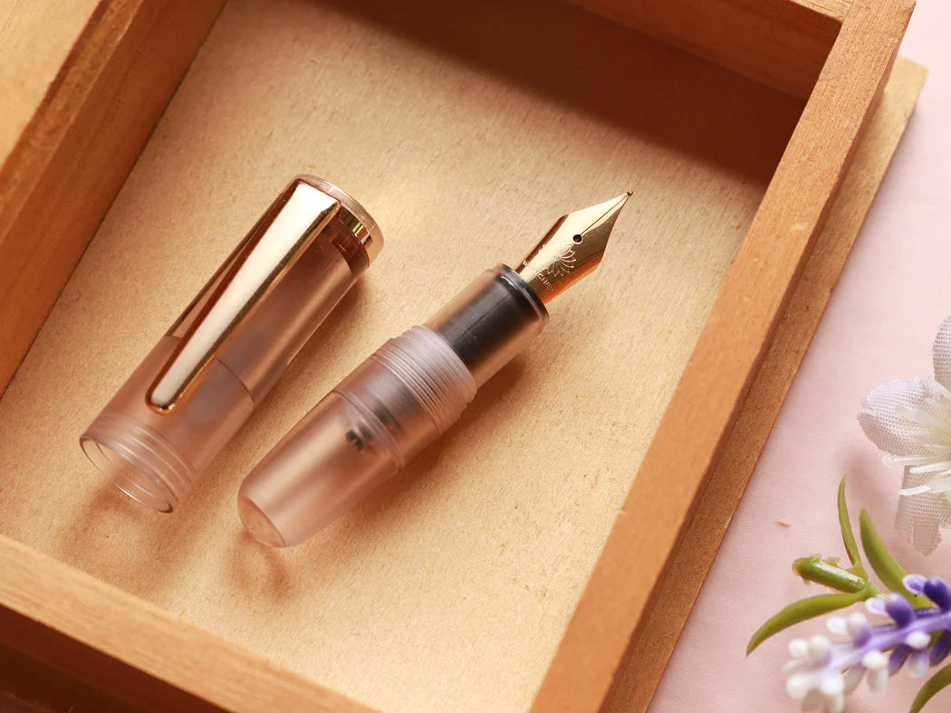 PuChiCo Mini Fountain Pen | Frosty Sepia | 1xOnexWan Series