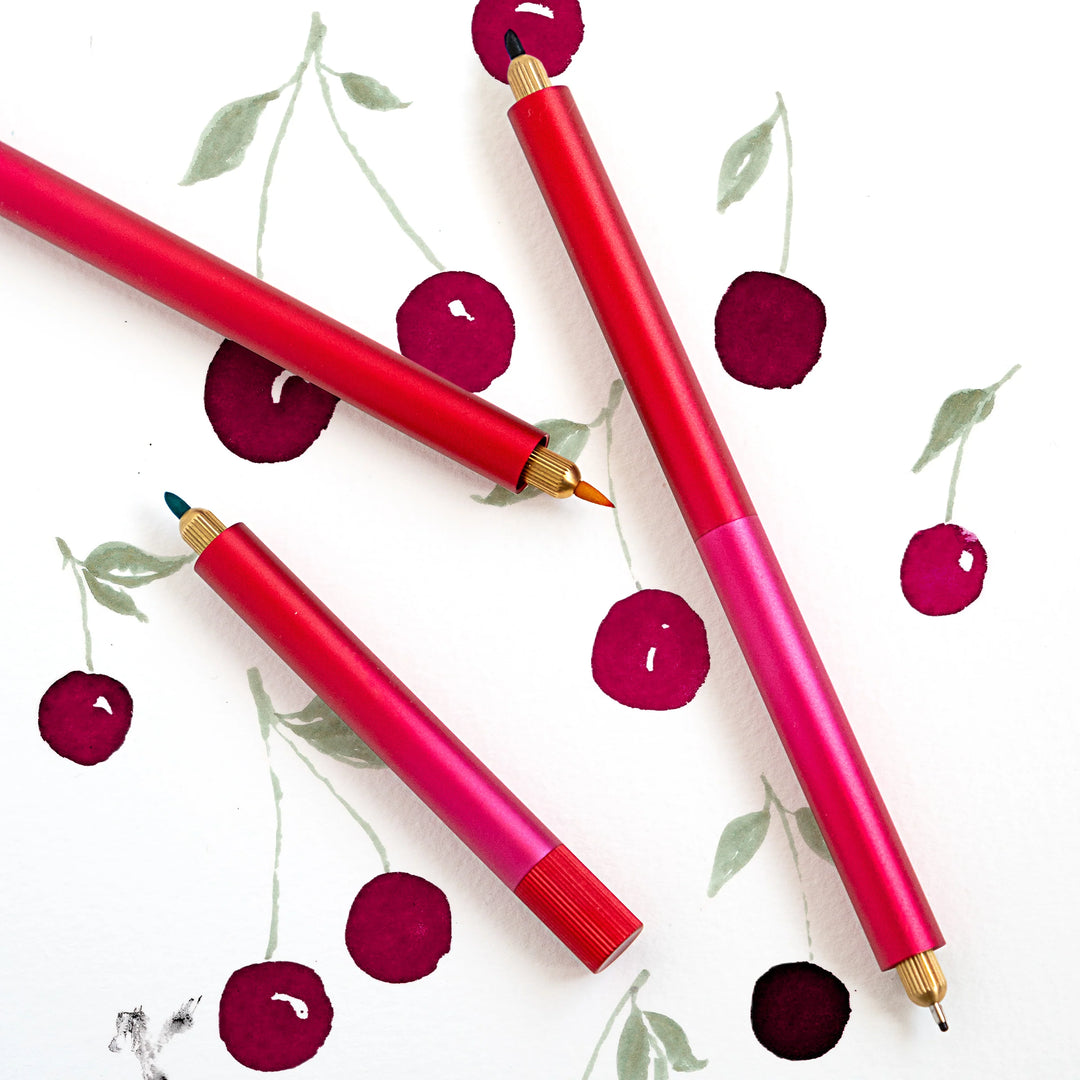 Lumos Pro Refillable Multi-Tip Pen | Wild Cherry Limited Edition