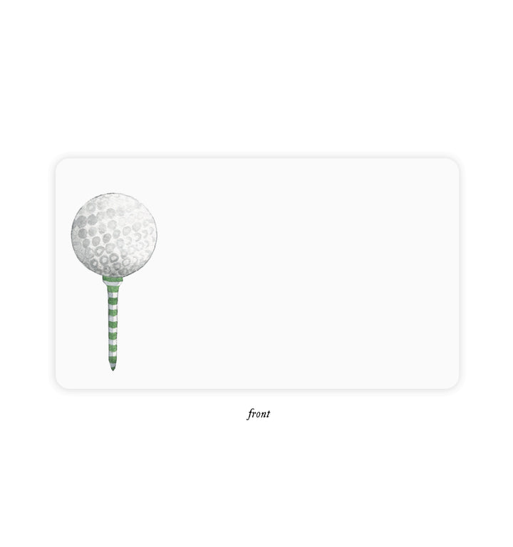 Golf Tee | Little Notes