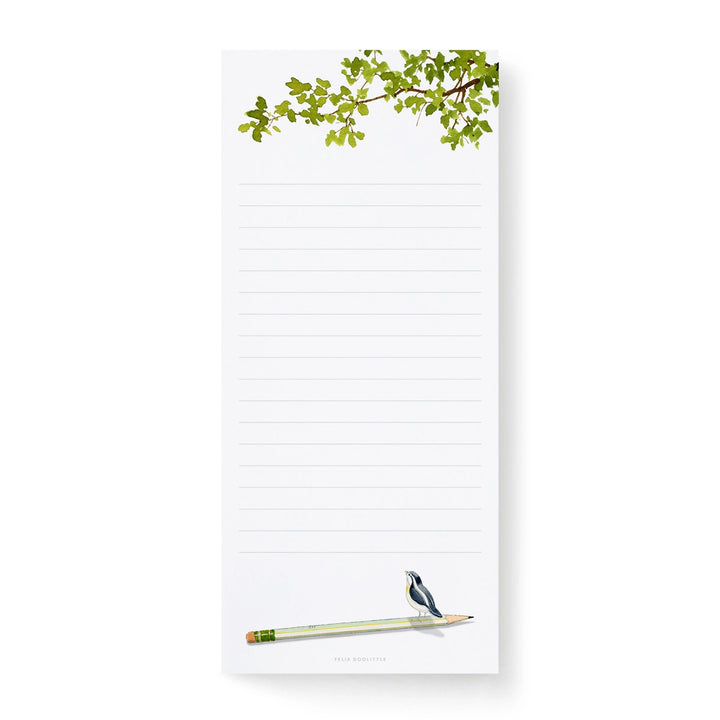 Desk Birdie Tall Notepad