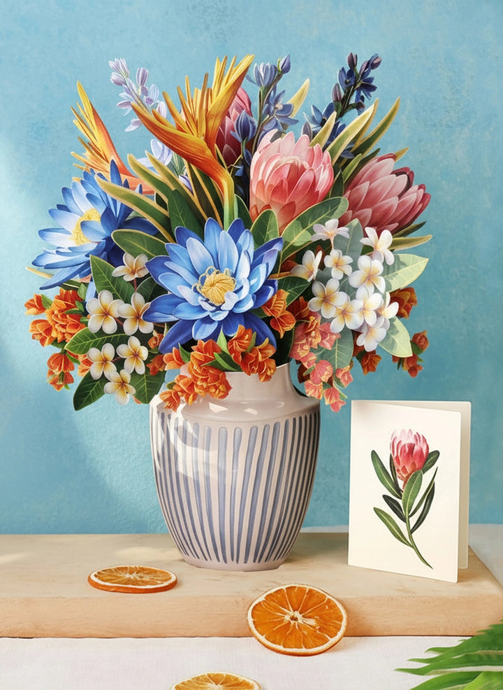 Tropical Paradise Large Pop-Up Card