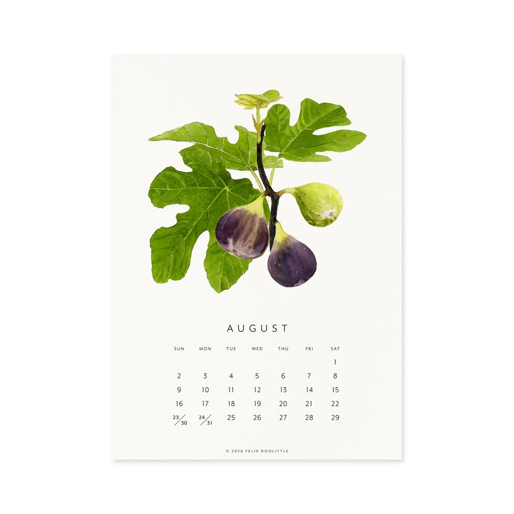 Fresh Fruit | 2026 Desk Calendar