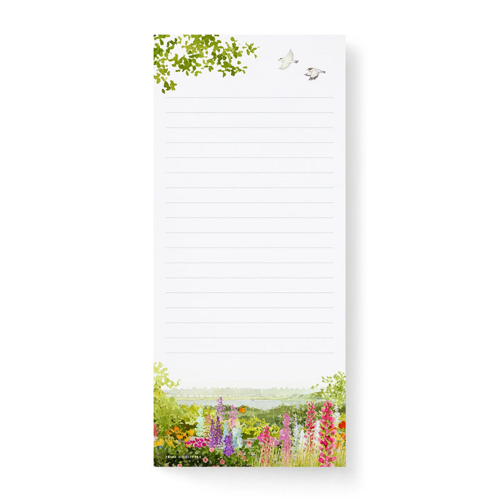 Butterfly Garden Tall Notepad