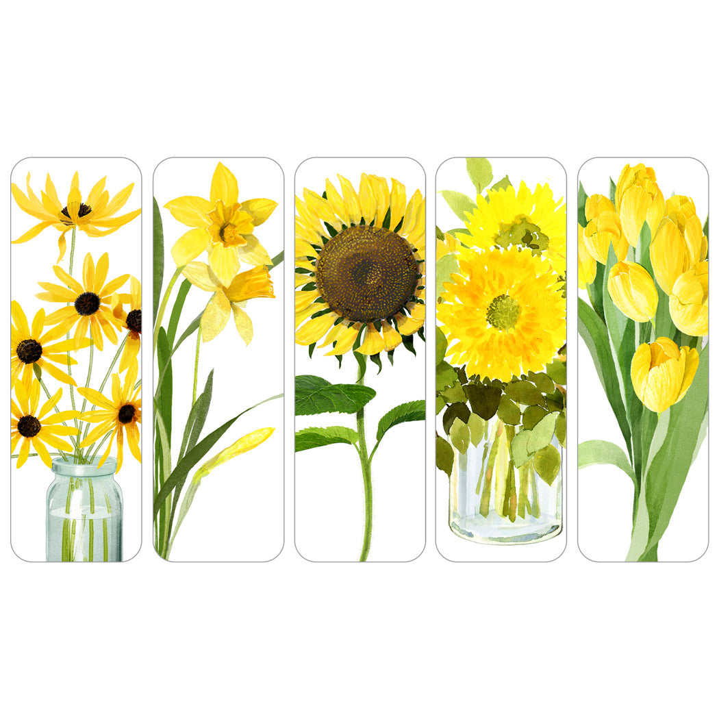Sunny Yellow | Illustrated Bookmarks – The Paper Mouse