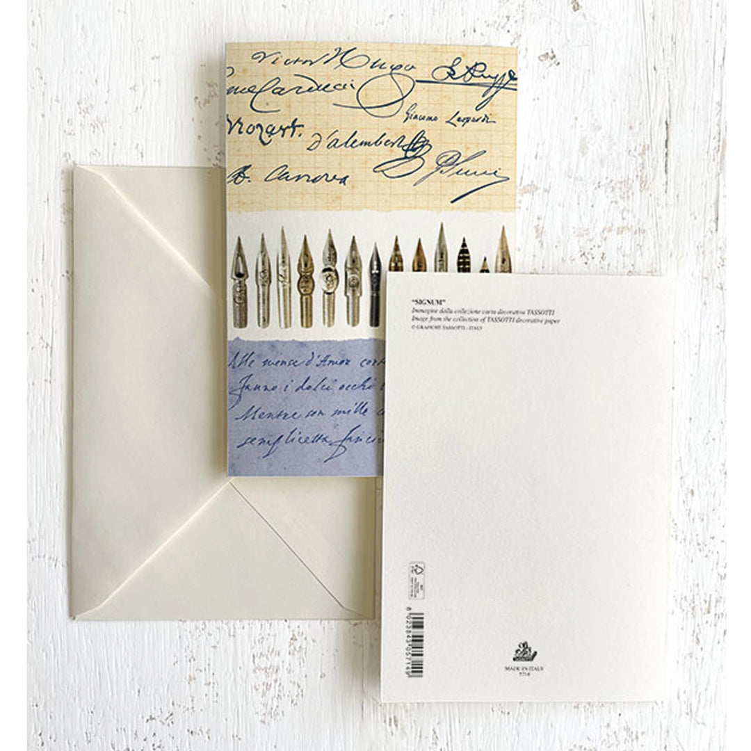 Calligraphy Italian | 8 Card Set