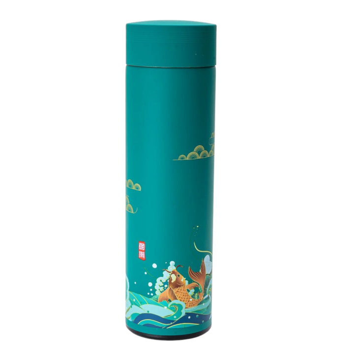 Vacuum Insulated Thermos Flask | Gold Fish
