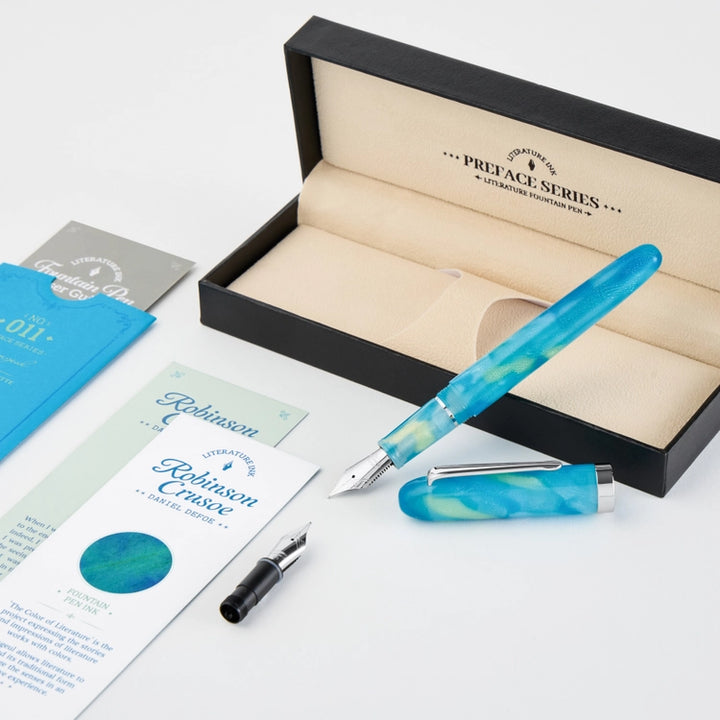 Robinson Crusoe Literature Preface Fountain Pen