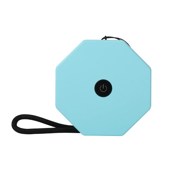 Mini Twist Hexagon Lamp | Lagoon Teal