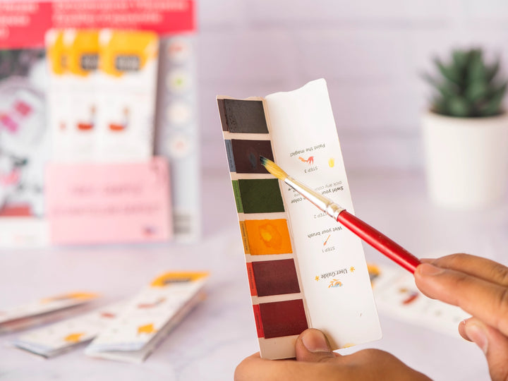 Viviva Mini Colorsheet | 6 Watercolors