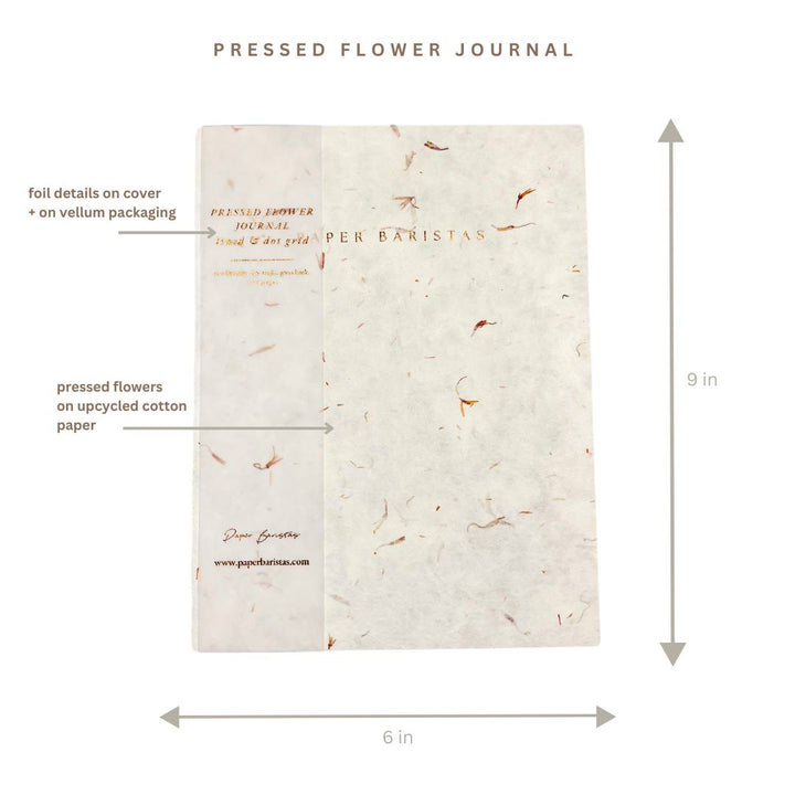 Petal Seed Paper Notebook | Dot Grid and Lined