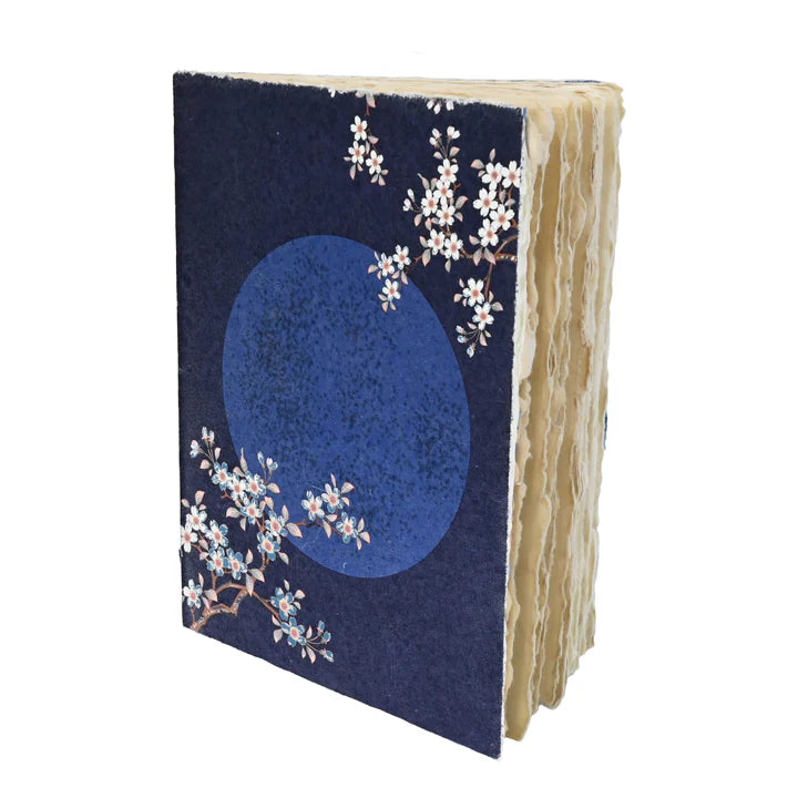 Evening Sakura Parchment Paper Notebook