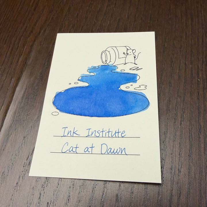 Cat at Dawn | Cats Daily Series Ink