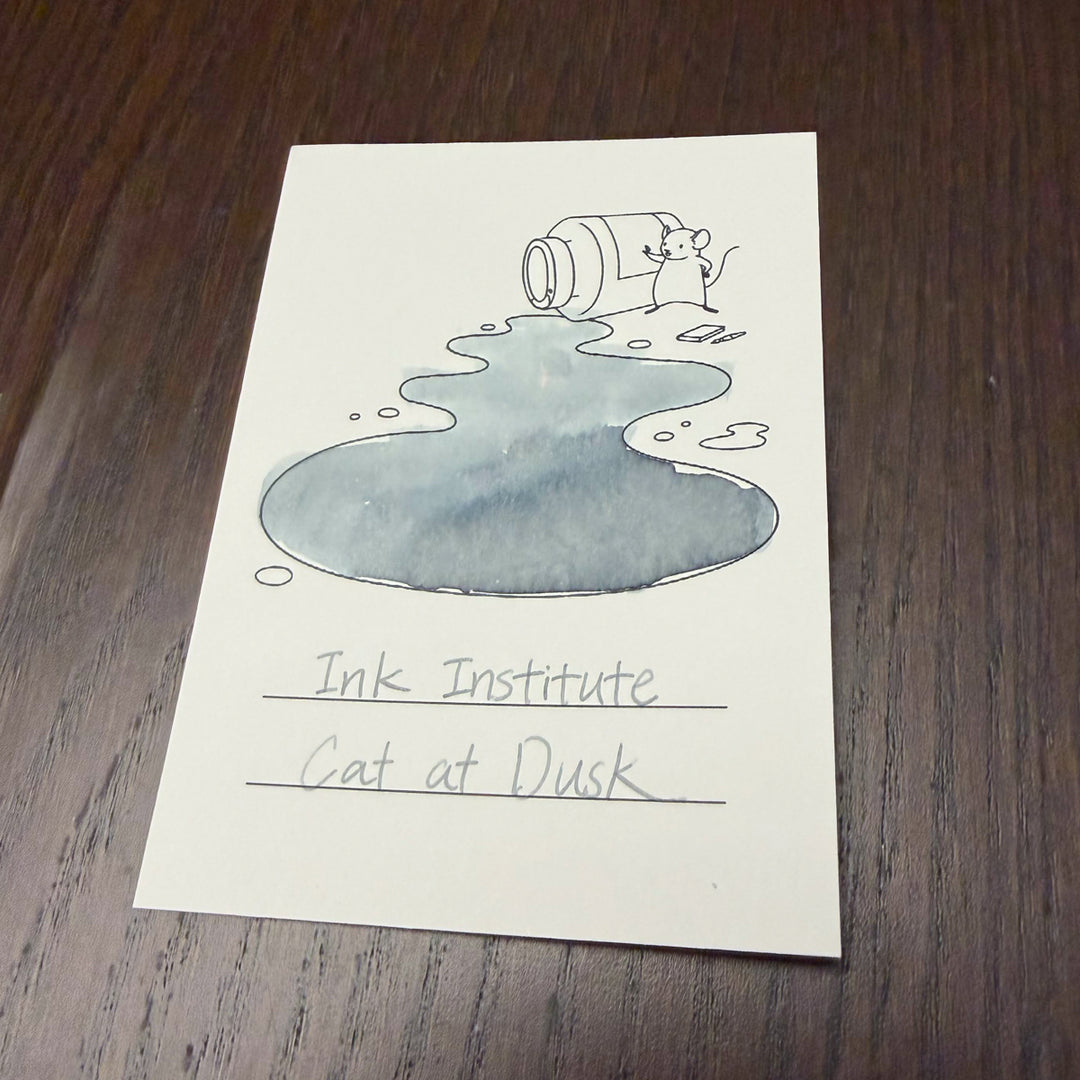 Cat at Dusk | Cats Daily Series Ink