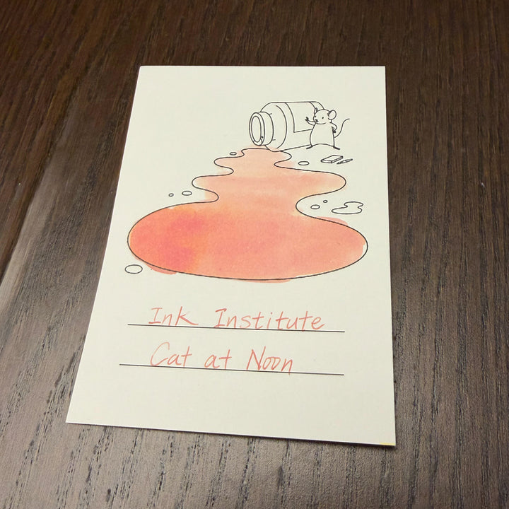 Cat at Noon | Cats Daily Series Ink