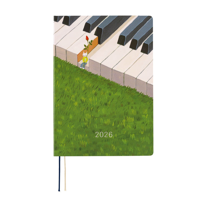Hobonichi Techo 2026 A5 HON Planner | Hiroko Kubota: Waiting on the Chord | English