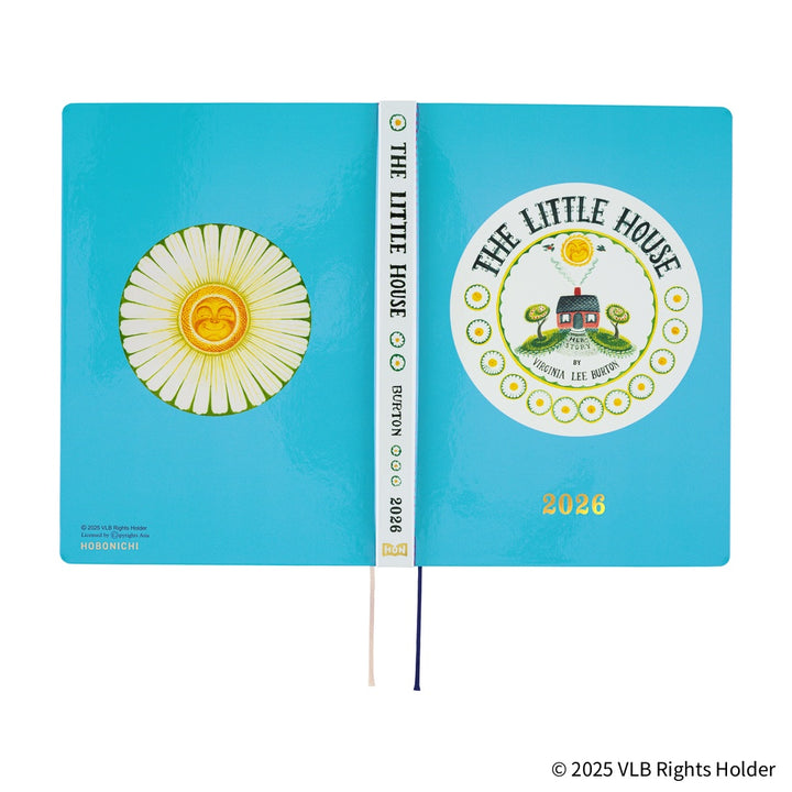 Hobonichi Techo 2026 A5 HON Planner | Virginia Lee Burton: The Little House | English
