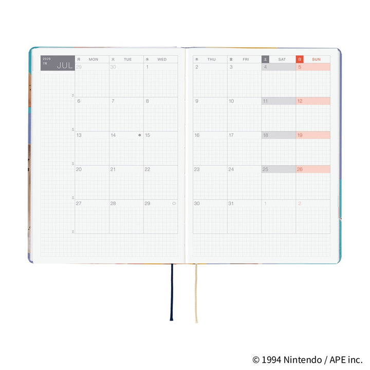 Hobonichi Techo 2026 A5 HON Planner | MOTHER: Clay Figurines | English