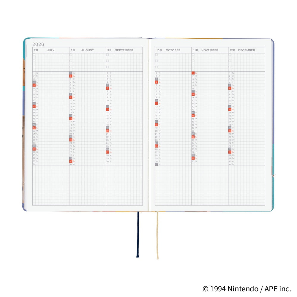 Hobonichi Techo 2026 A5 HON Planner | MOTHER: Clay Figurines | English