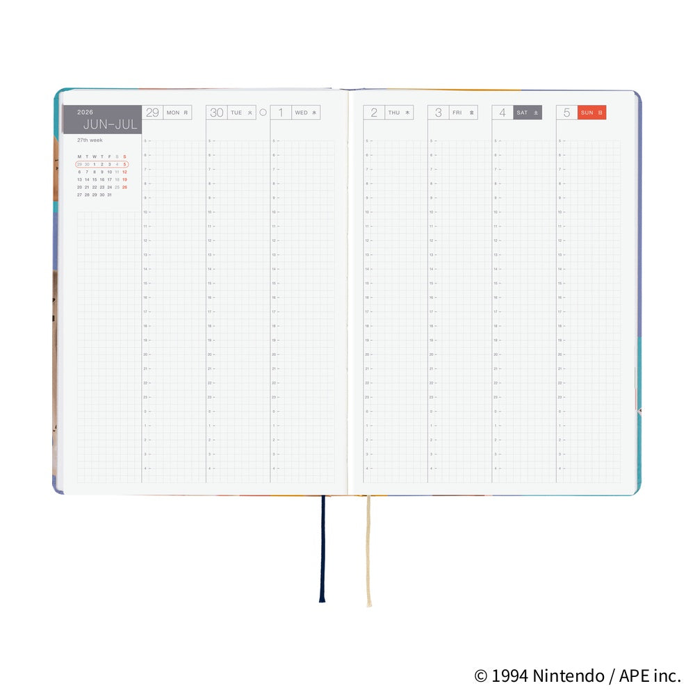 Hobonichi Techo 2026 A5 HON Planner | MOTHER: Clay Figurines | English
