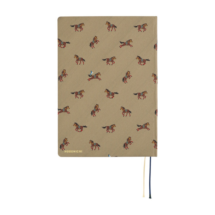 Hobonichi Techo 2026 A5 HON Planner | Bow & Tie: Galloping Horses | English