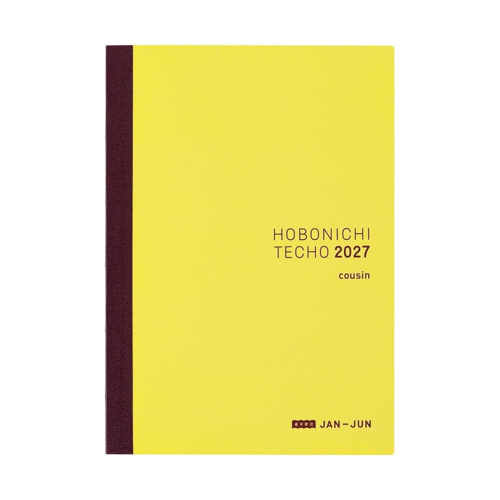 Hobonichi Techo 2027 A5 Cousin Avec Planner | Book Only | Japanese