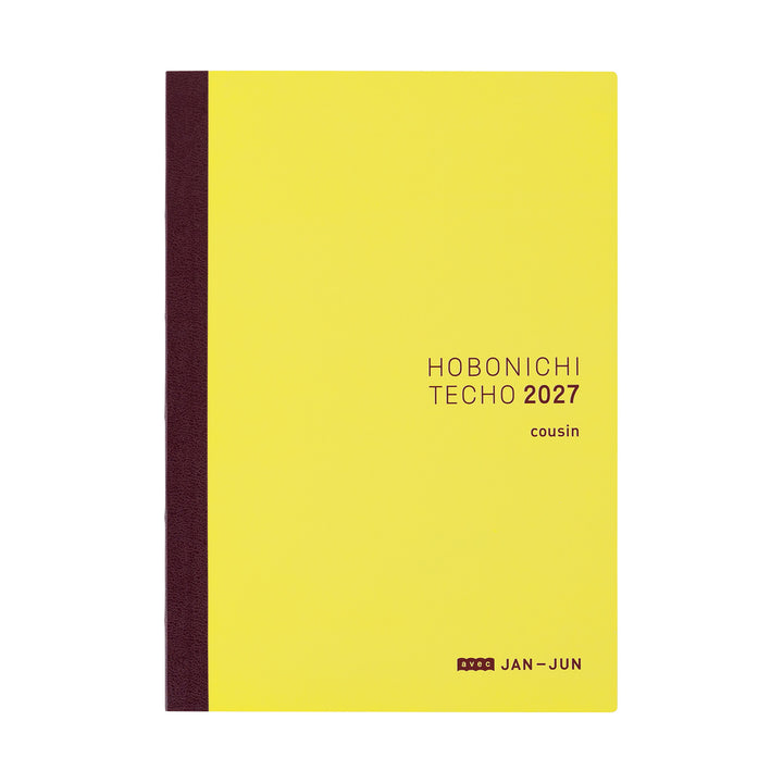 Hobonichi Techo 2027 A5 Cousin Avec Planner | Book Only | Japanese