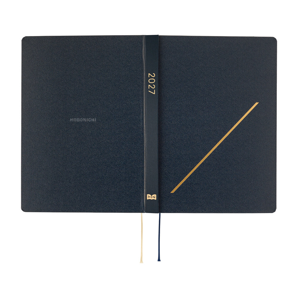 Hobonichi Techo 2026 A5 HON Planner | Slash Navy | English