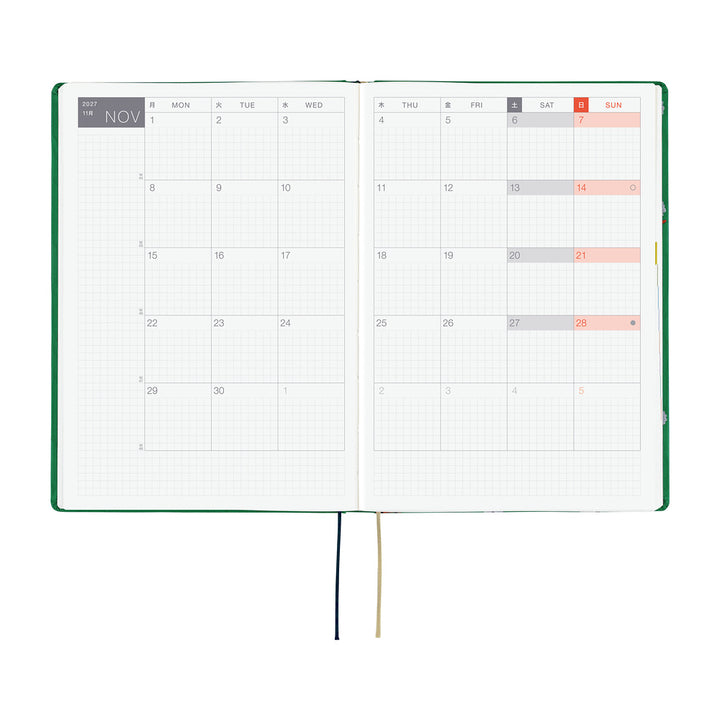 Hobonichi Techo 2026 A5 HON Planner | Bow & Tie: Sheep Sheep Sheep | English