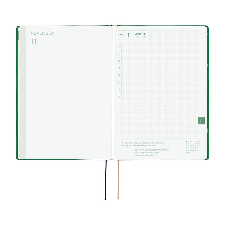 Hobonichi Techo 2026 A5 HON Planner | Bow & Tie: Sheep Sheep Sheep | English