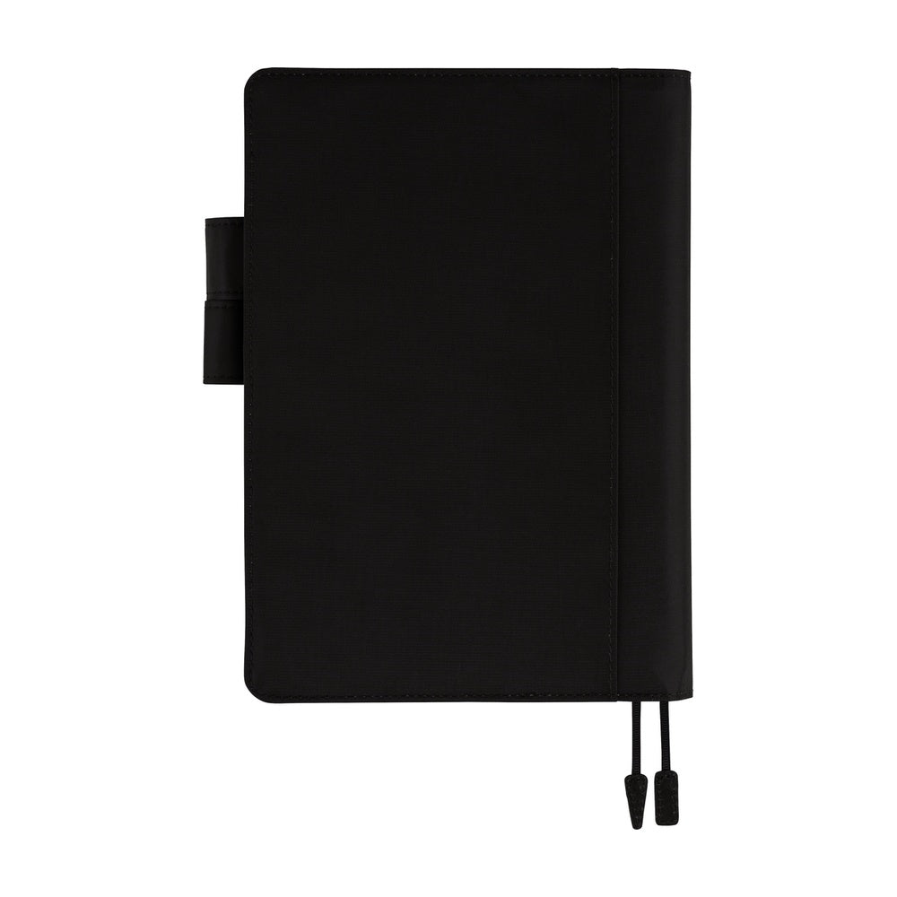 Hobonichi Techo A5 Cousin Cover with Planner | Colors: Black x Clear Blue | English Mon Start