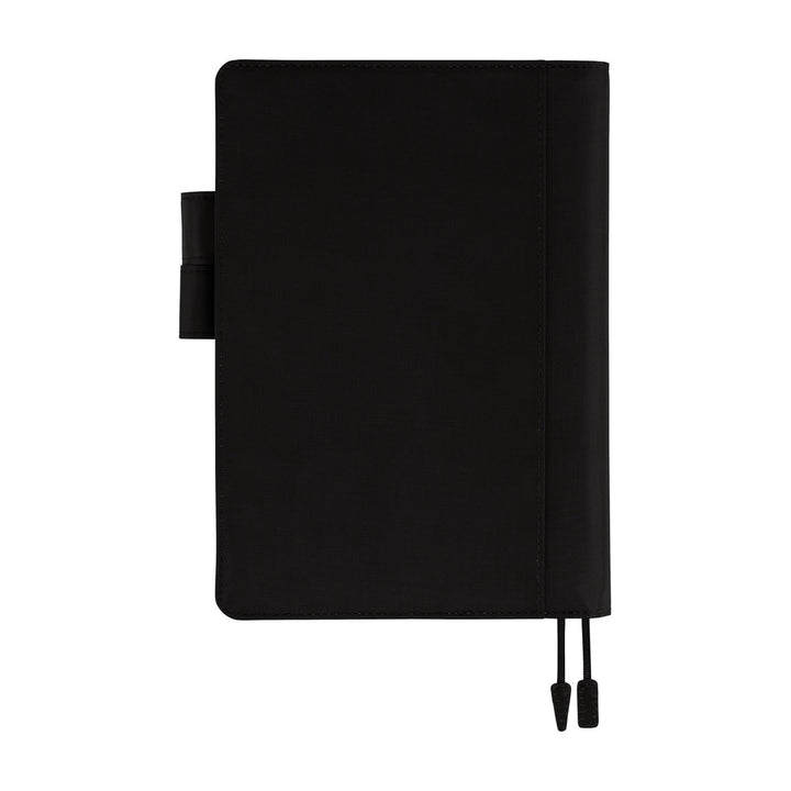 Hobonichi Techo A5 Cousin Cover with Planner | Colors: Black x Clear Blue | English Mon Start