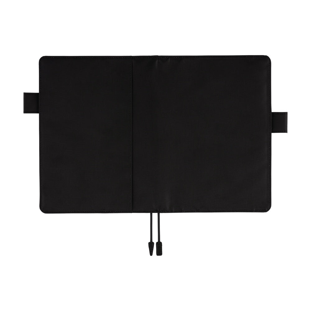Hobonichi Techo A5 Cousin Cover with Planner | Colors: Black x Clear Blue | English Mon Start