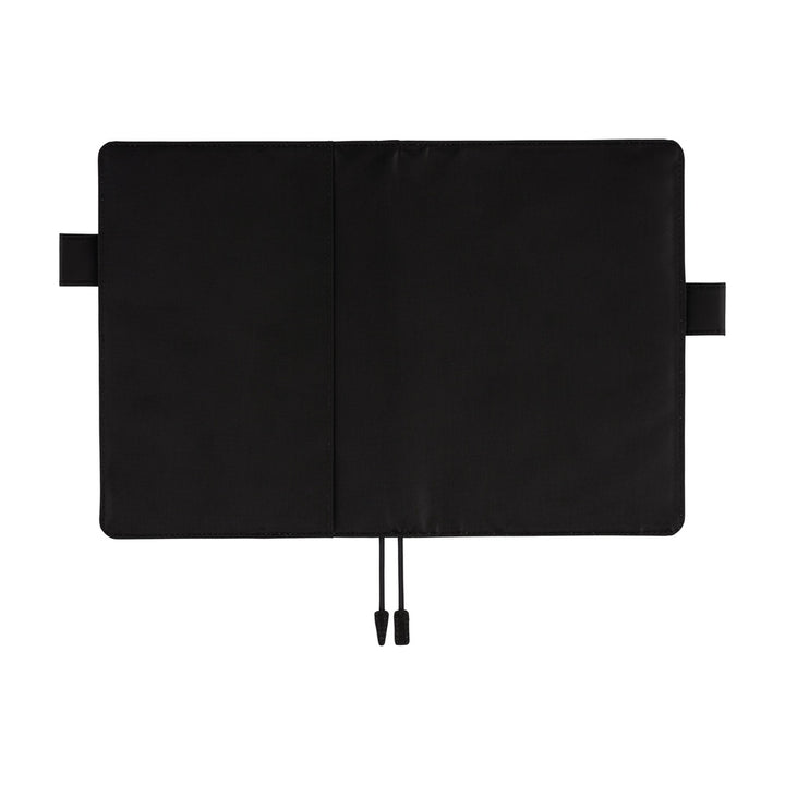 Hobonichi Techo A5 Cousin Cover with Planner | Colors: Black x Clear Blue | English Mon Start