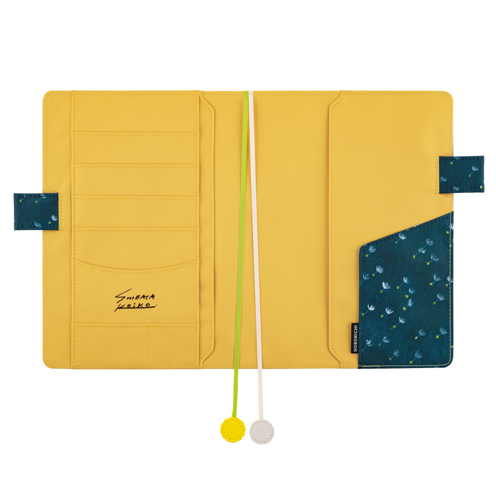 Hobonichi Techo A5 Cousin Cover | Keiko Shibata: Gentle Breeze in a Dandelion Field