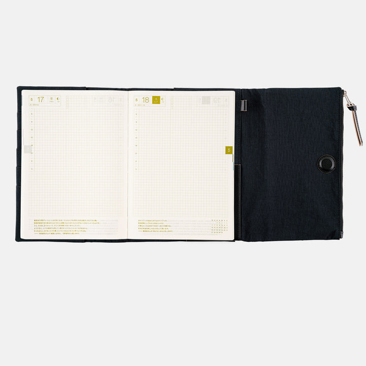 Hobonichi Techo A5 Cousin Cover | Tragen (Black)