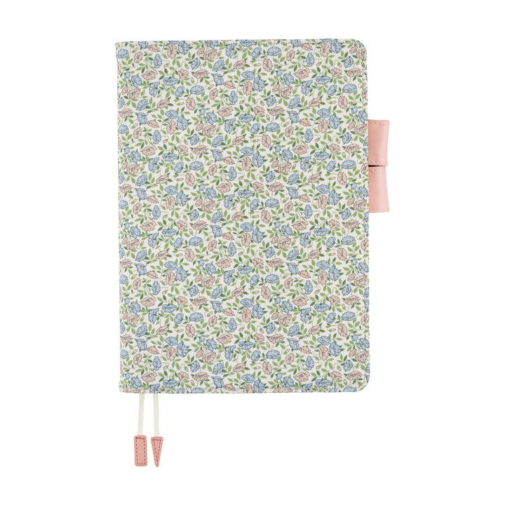 Hobonichi Techo A5 Cousin Cover with Planner | Liberty Fabrics: Sasha Kiora | English Mon Start