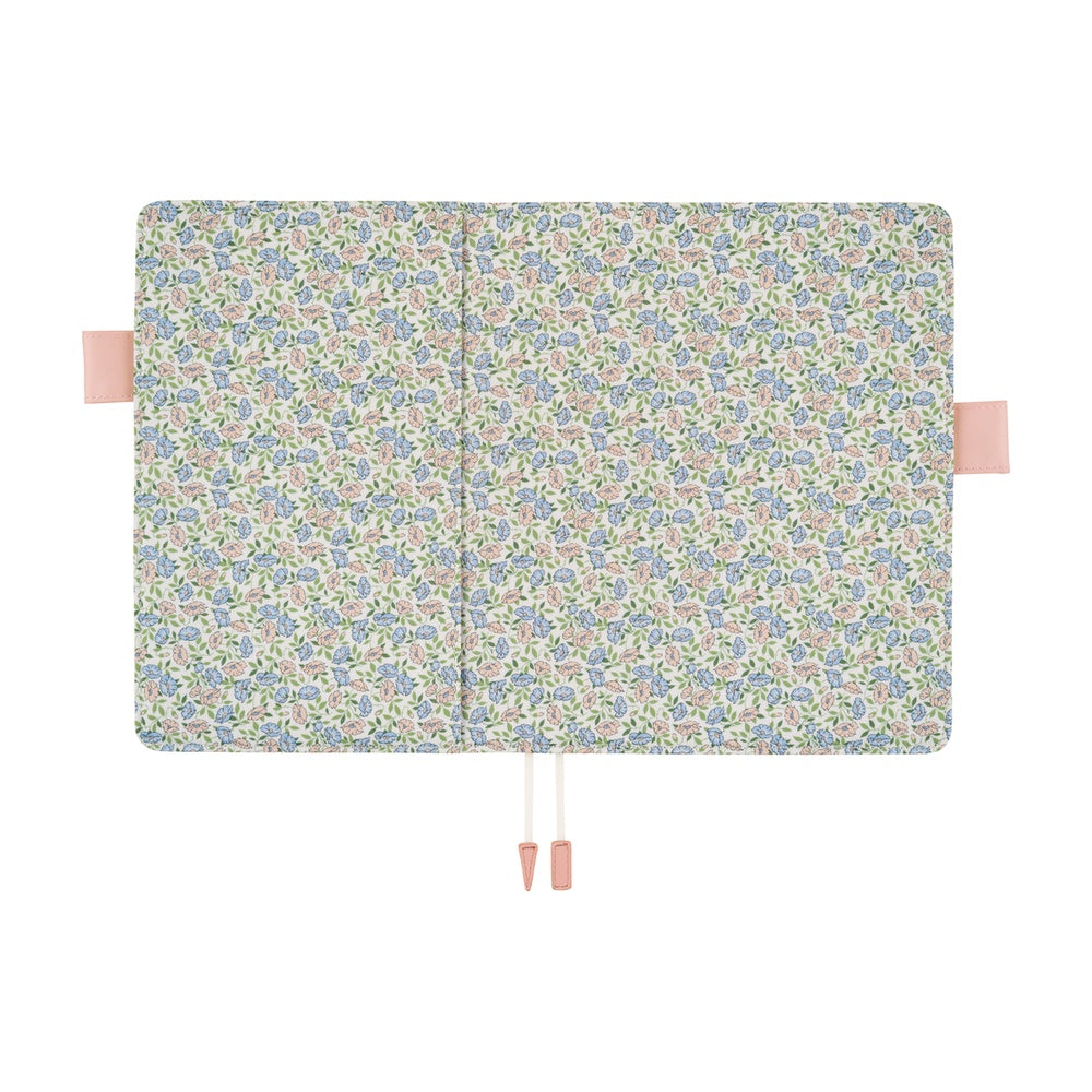 Hobonichi Techo A5 Cousin Cover with Planner | Liberty Fabrics: Sasha Kiora | English Mon Start