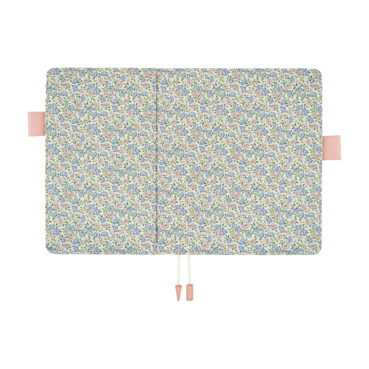 Hobonichi Techo A5 Cousin Cover with Planner | Liberty Fabrics: Sasha Kiora | English Mon Start