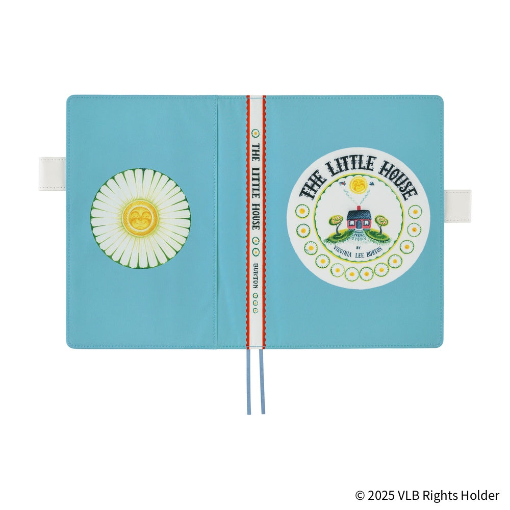 Hobonichi Techo A5 Cousin Cover with Planner | Virginia Lee Burton: The Little House | English Mon Start
